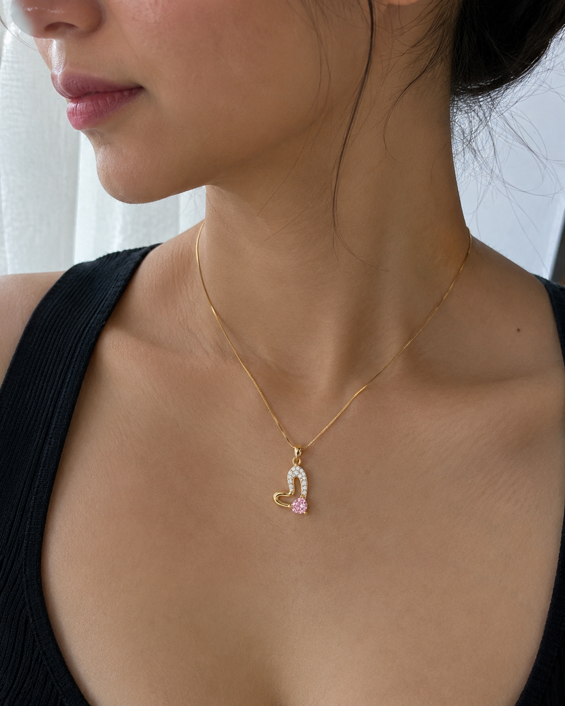 Amara Heart Necklace