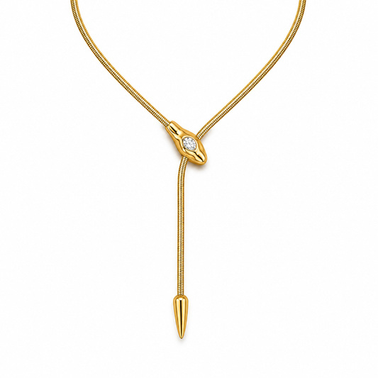 Crystal Y-Drop Lariat