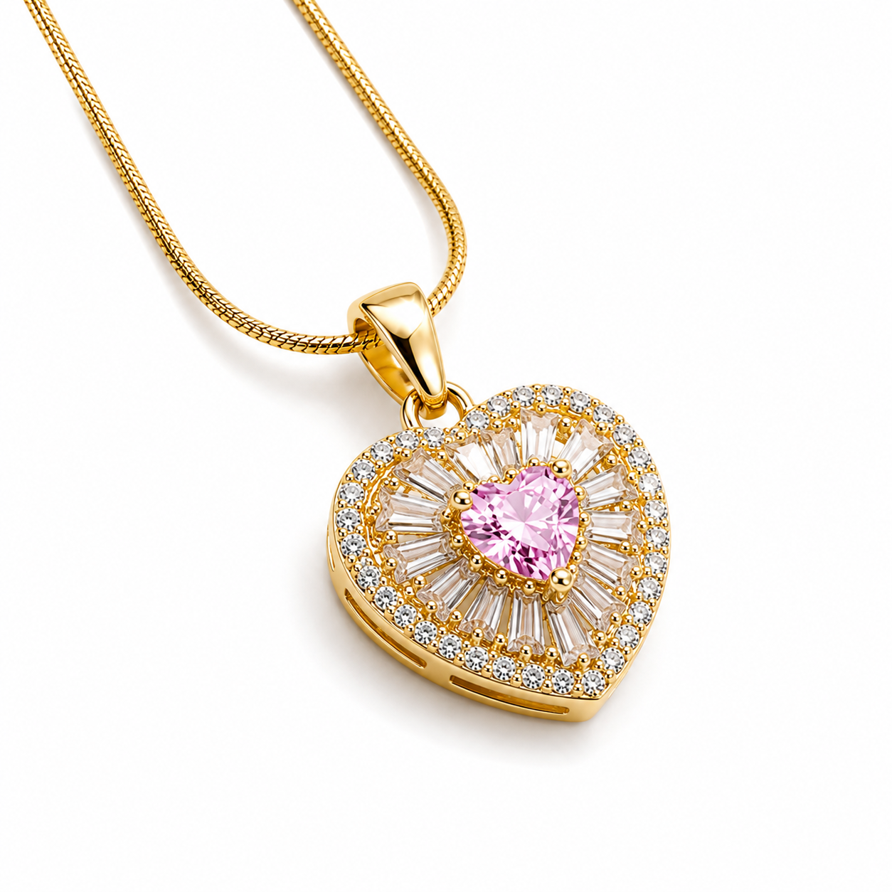 Radiant Heart Necklace