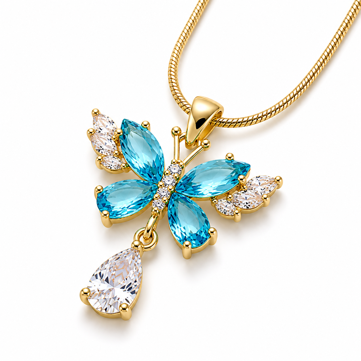 Serene Butterfly Necklace