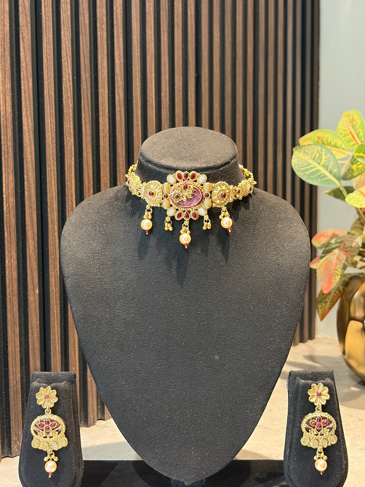 Ruhani Antique Choker Set