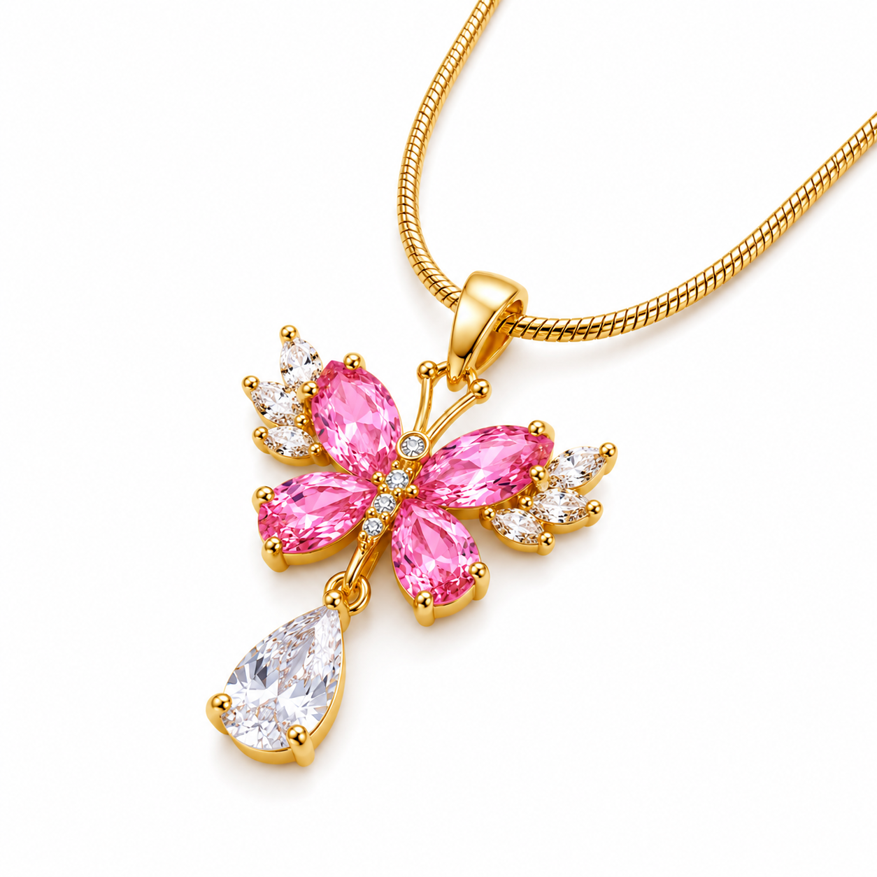 Serene Butterfly Necklace