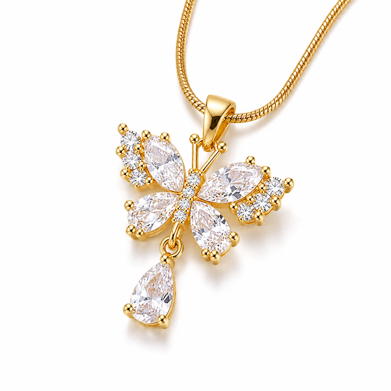 Serene Butterfly Necklace