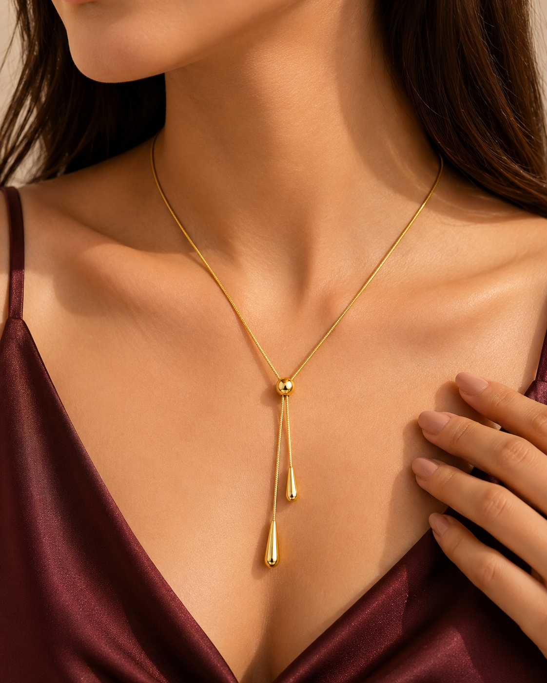 Elara Drop Necklace