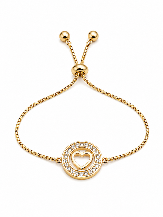 Radiant Heart Bracelet