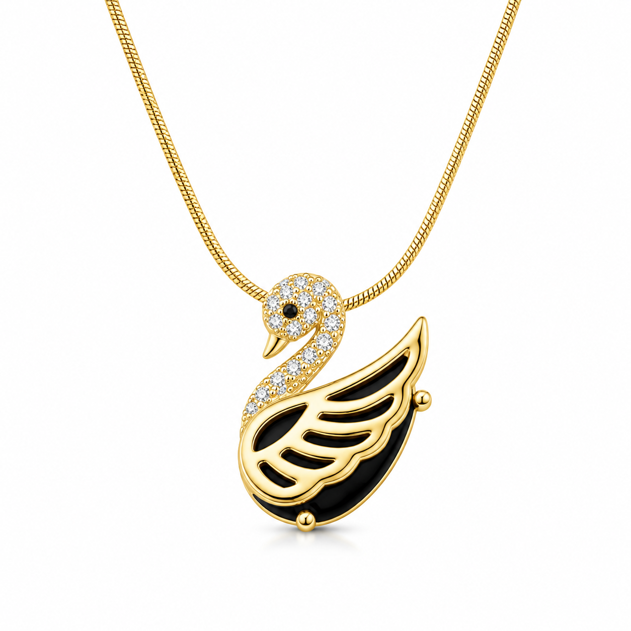 Seraphine Swan Necklace