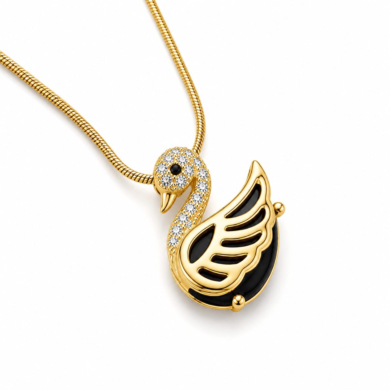 Seraphine Swan Necklace