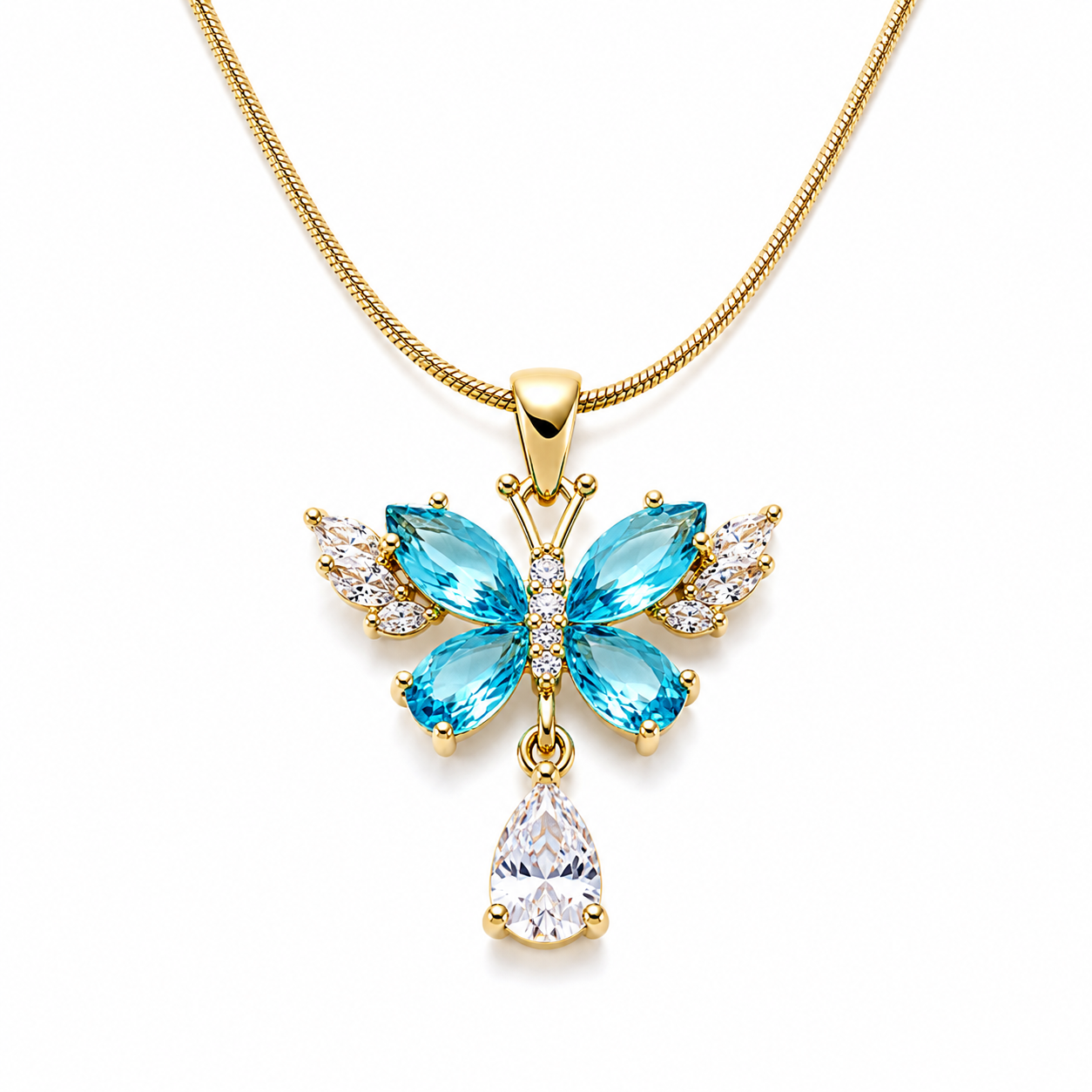 Serene Butterfly Necklace