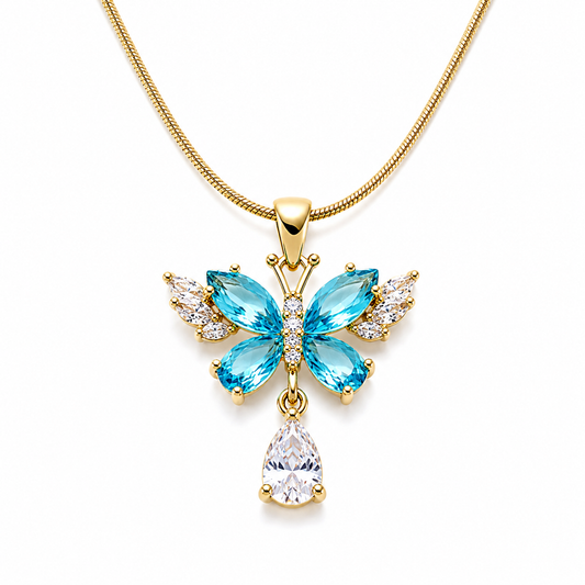 Serene Butterfly Necklace