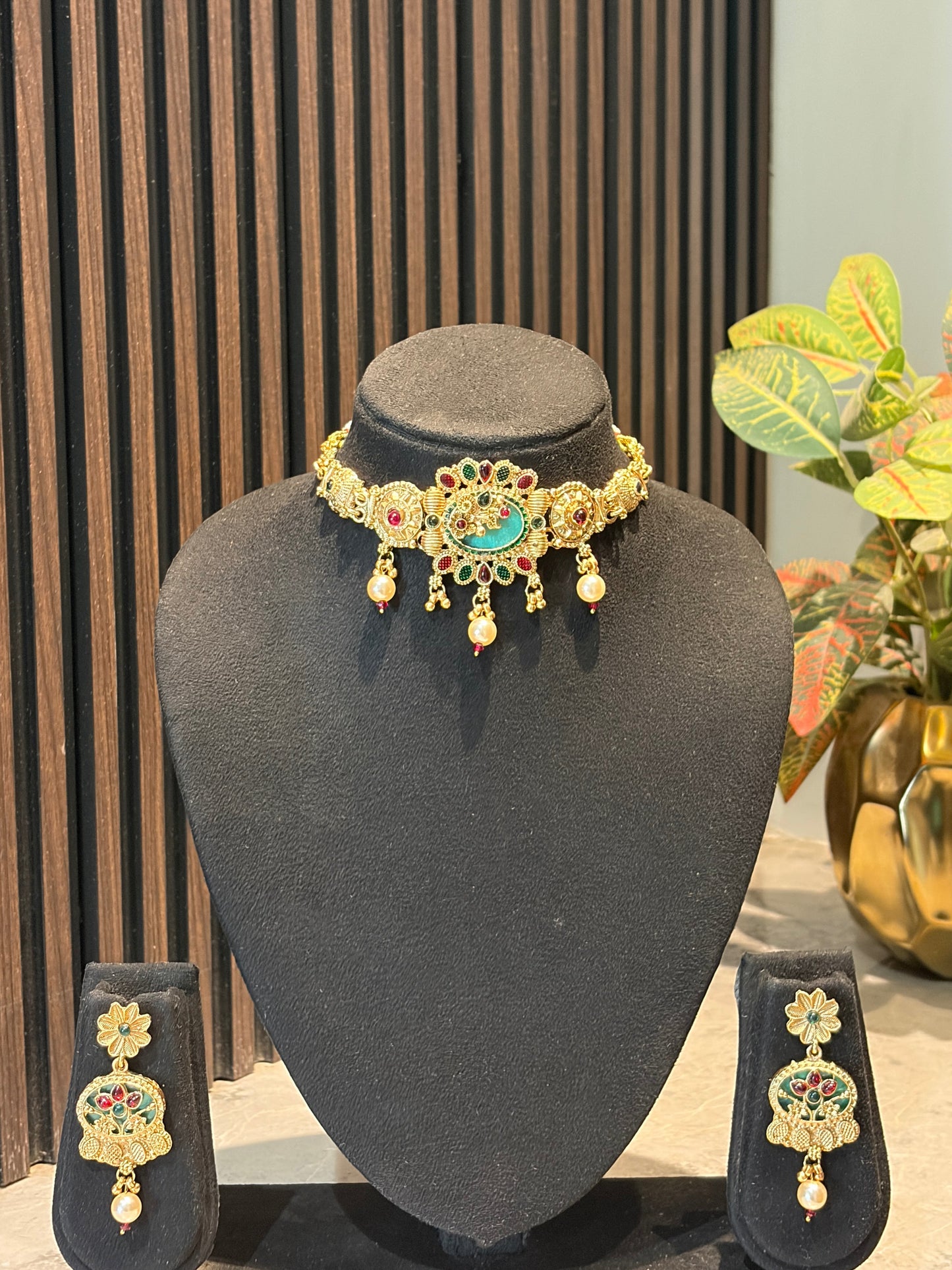 Ruhani Antique Choker Set