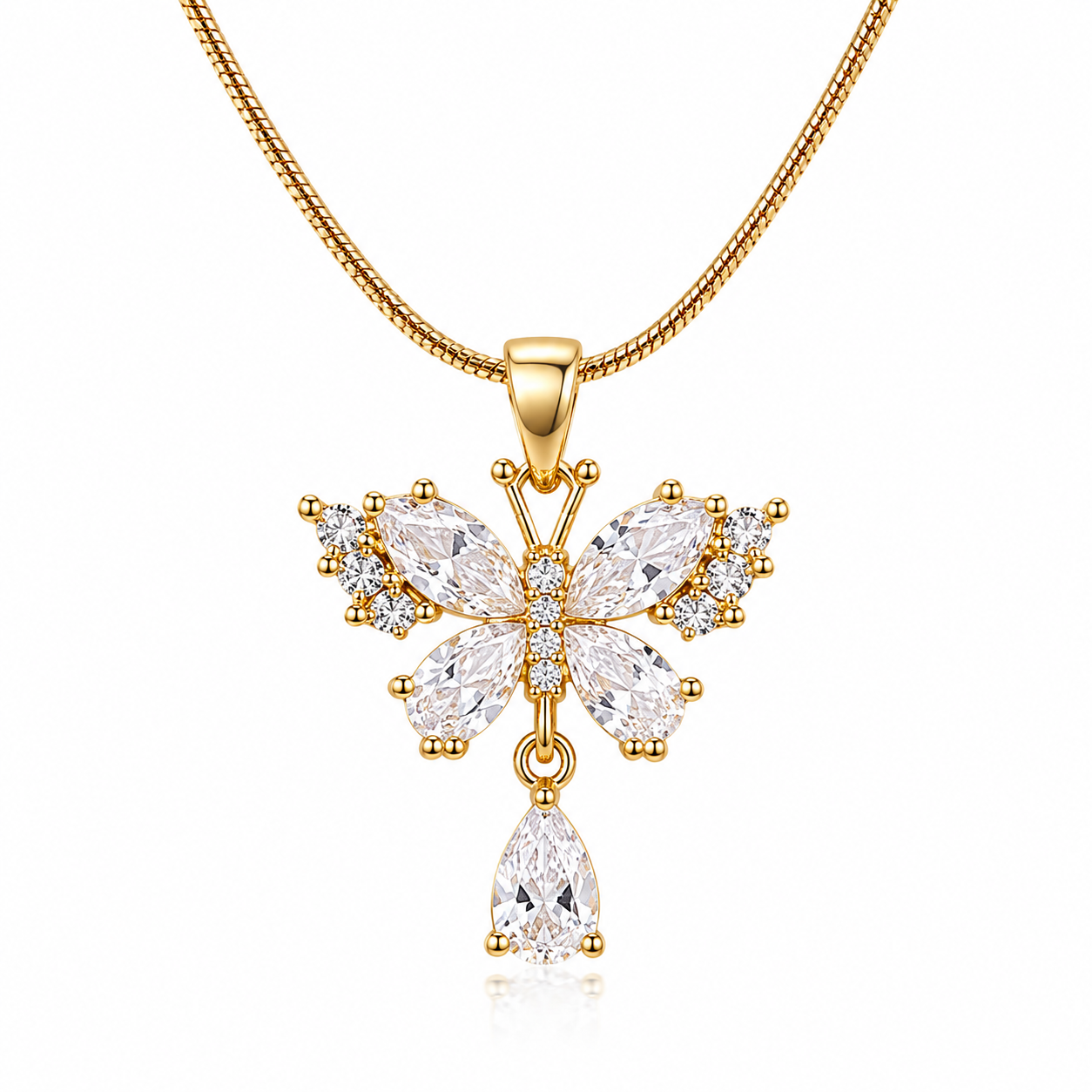 Serene Butterfly Necklace