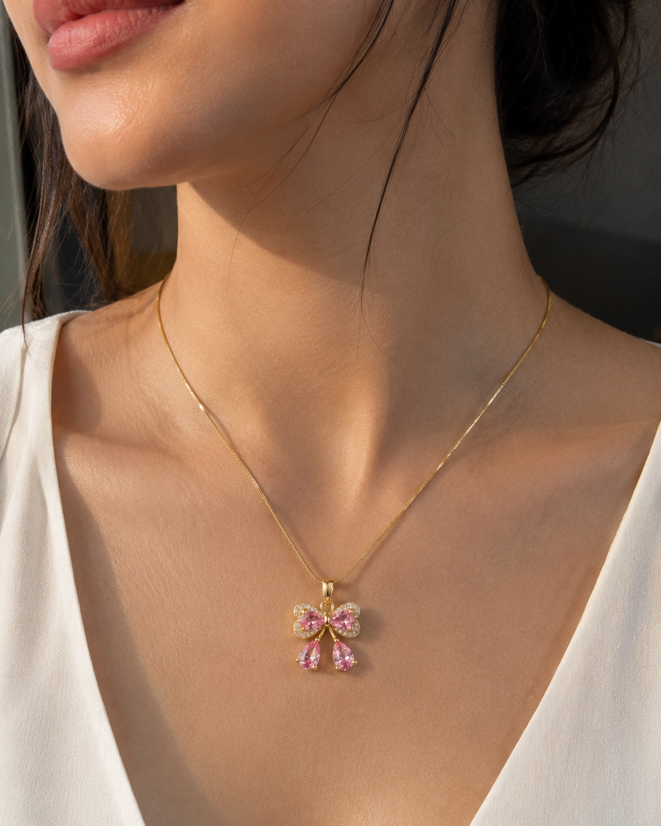 Liora Bow Necklace