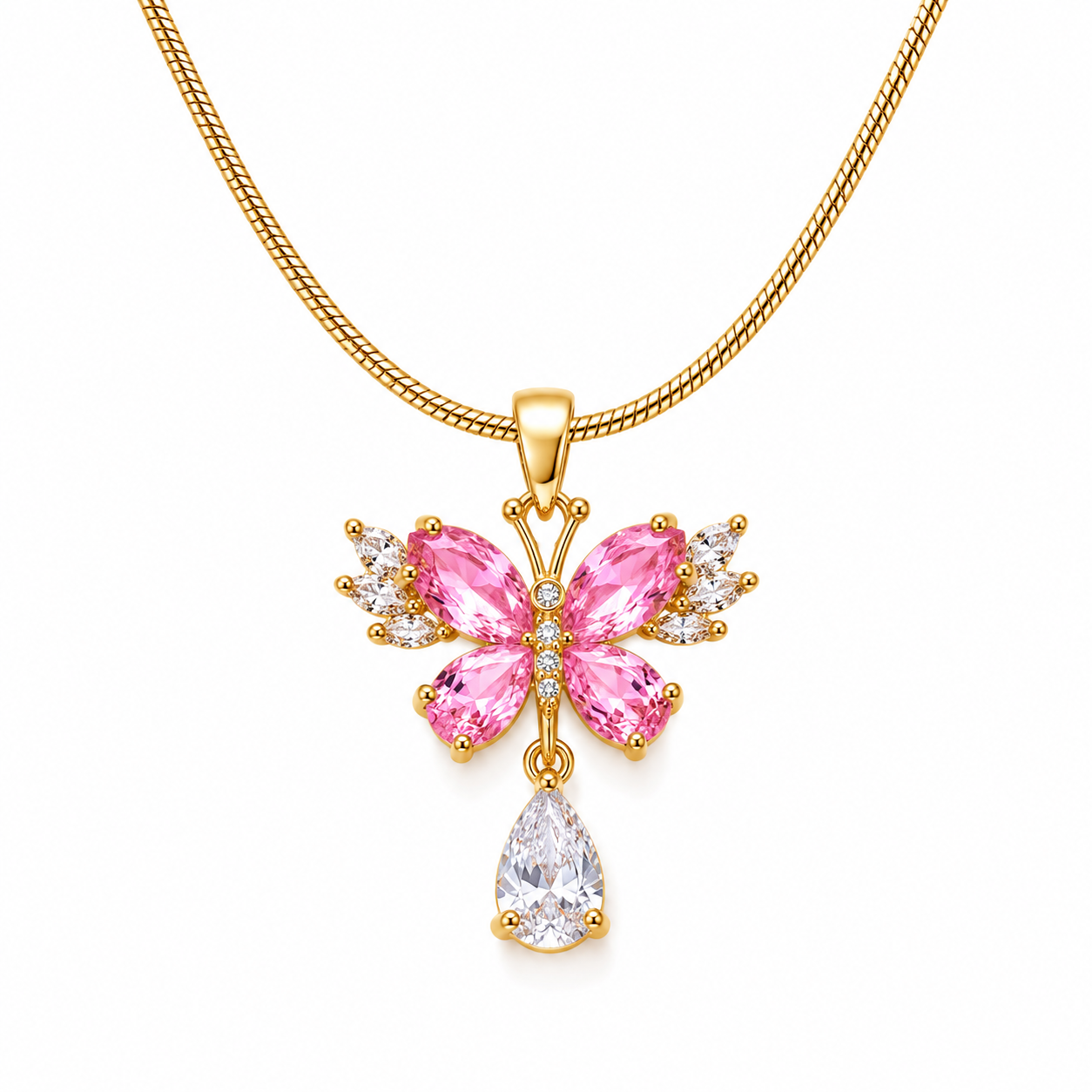 Serene Butterfly Necklace
