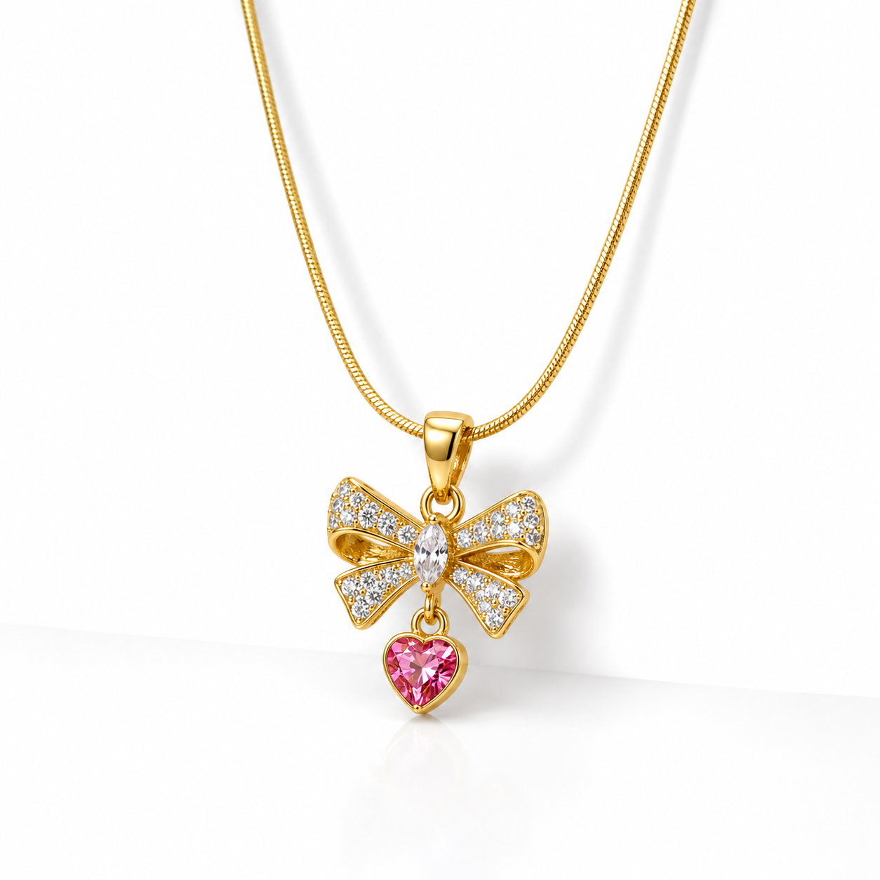 Rosabelle Bow Necklace