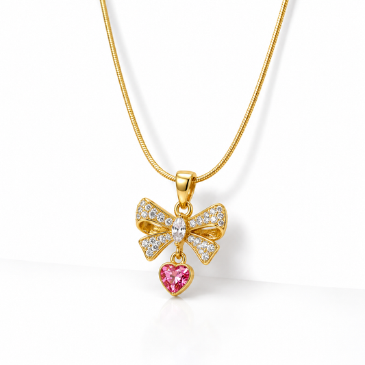 Rosabelle Bow Necklace