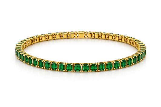 Verde Spark Tennis Bracelet