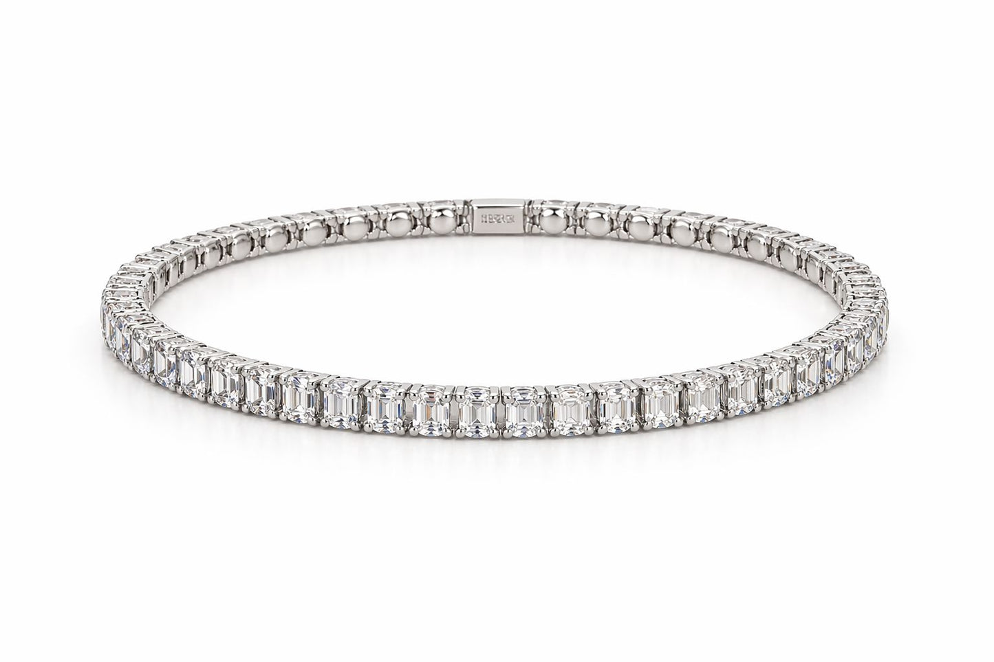 Emerald Ice Tennis Bracelet
