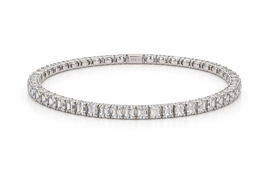 Emerald Ice Tennis Bracelet