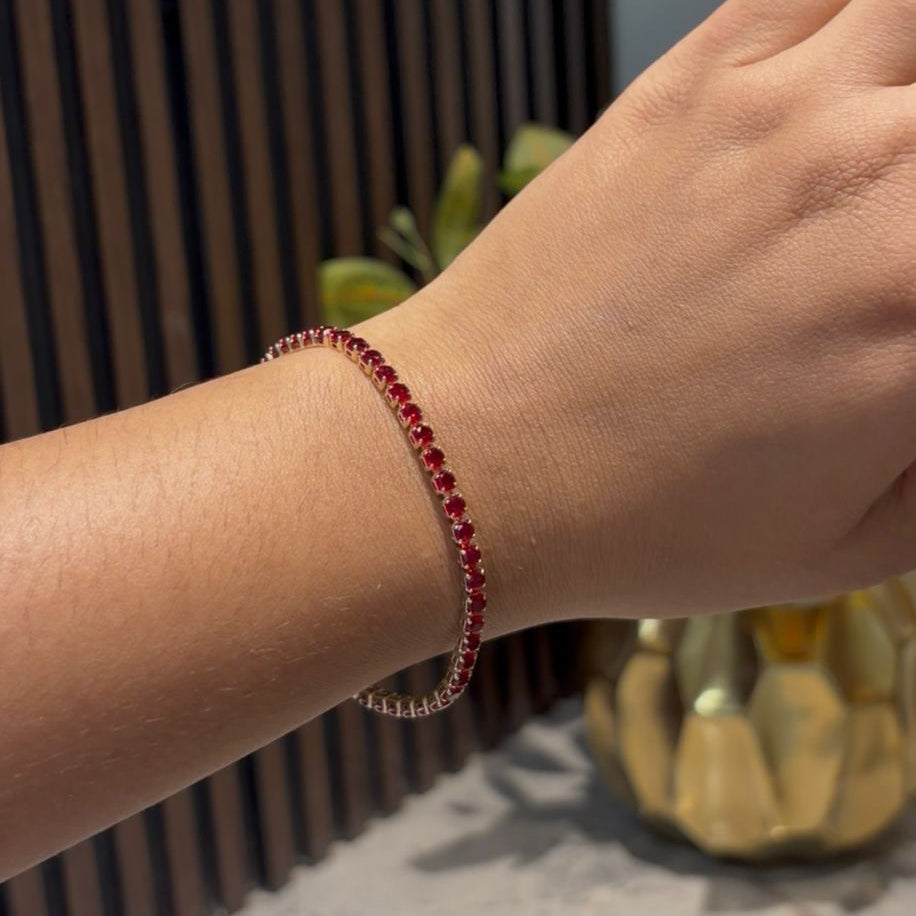 Ruby Whisper Bracelet